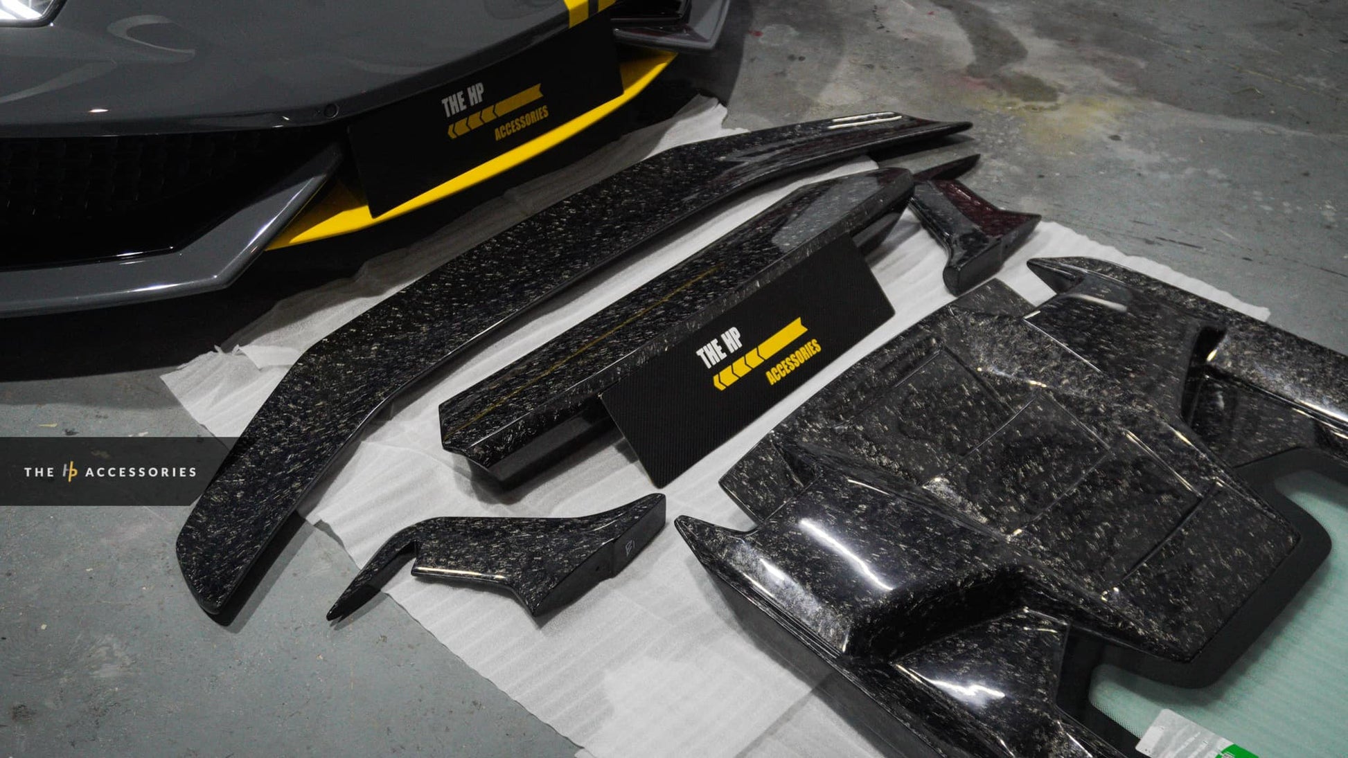 Lamborghini Huracan Performante 1:1 Style Engine Cover & Spoiler Conve –  The HP Accessories