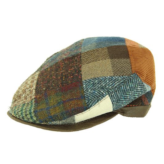 Fléchet 8 Pce Wool Blend Patchwork Cap - Gris – Hats By The