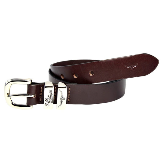 RM Williams Crocodile Brown Leather Belt EU 40, Brown, 40 at  Men's  Clothing store