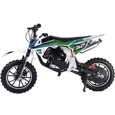 MotoTec Demon 50cc 2-Stroke Kids Gas Dirt Bike Blue