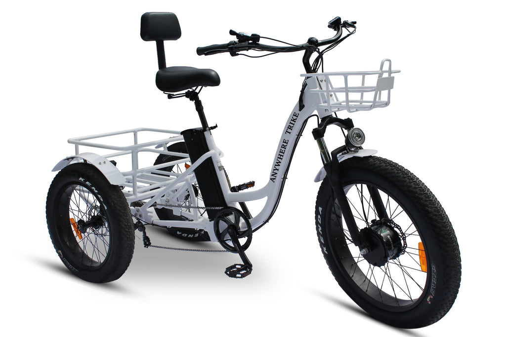 2021 Anywhere 500w 48v Rugged Edition Adult Fat Tire Electric Trike Upzy 1925