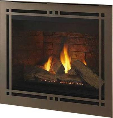 NEW Majestic Meridian Platinum 36 Top/Rear Direct Vent Gas Fireplace -  MER36PN(L)