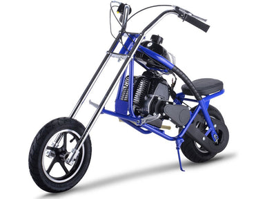 MotoTec Phantom Gas Pocket Bike 49cc 2-Stroke Blue