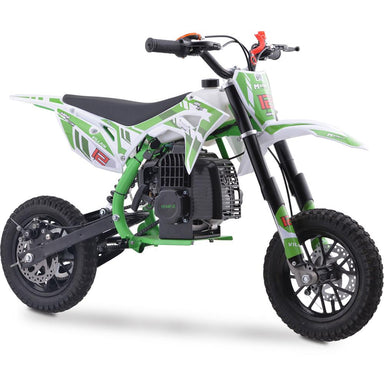 MotoTec Demon 50cc 2-Stroke Gas Kids Dirt Bike - Green