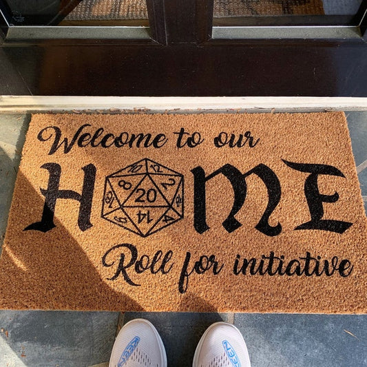 Not A Trap Door Doormat, D&D Doormat, Dungeons and Dragons Doormat, Funny  DND Trap Door Doormat, DND Gift, Housewarming Gift, Saving Throw 