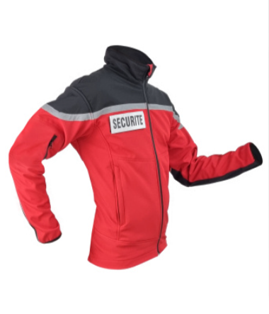 Image de la veste softshell en action