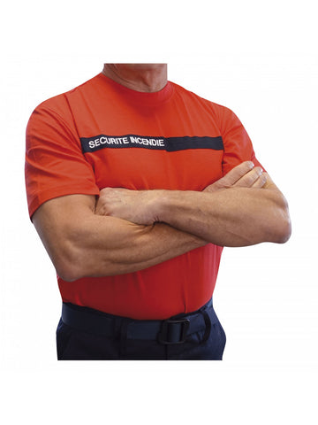 Une image d'un tshirt de sécurité incendie