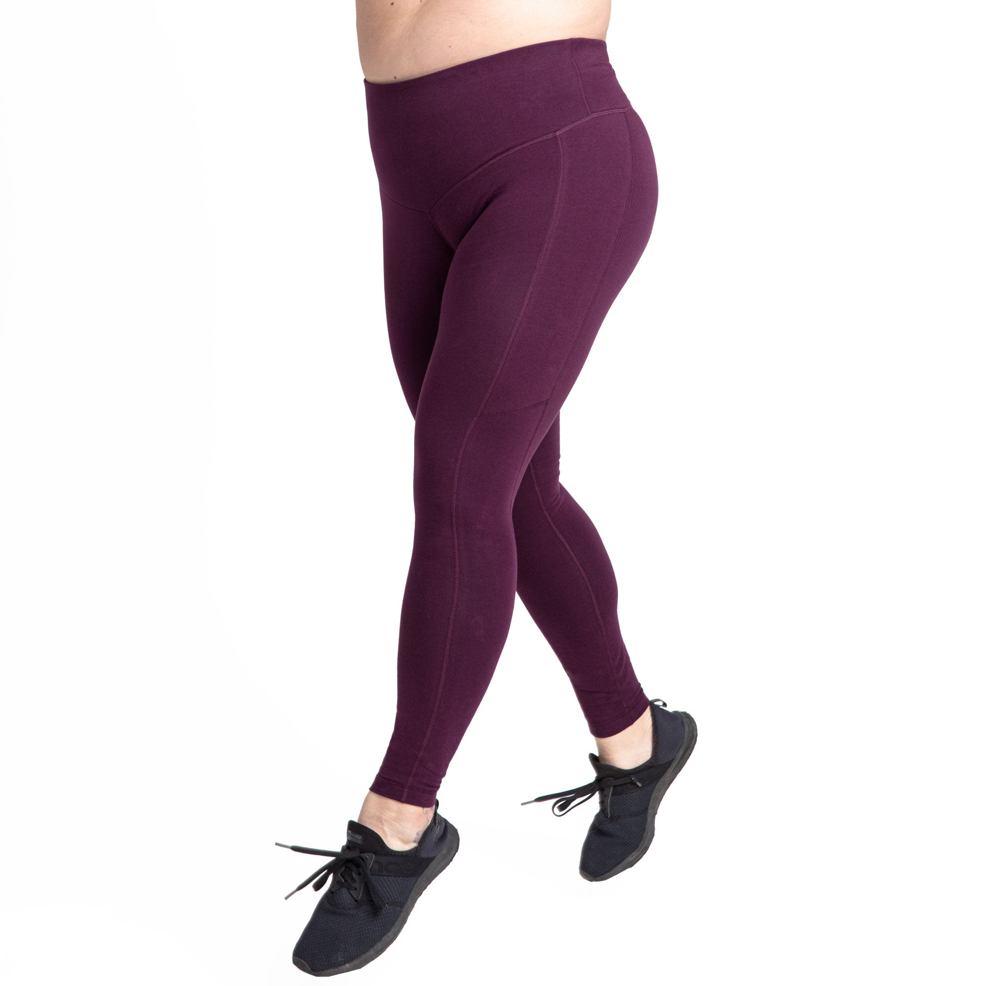 Rainbeau Curves Women's Basix Compression Legging, Black, 26/28 at   Women's Clothing store