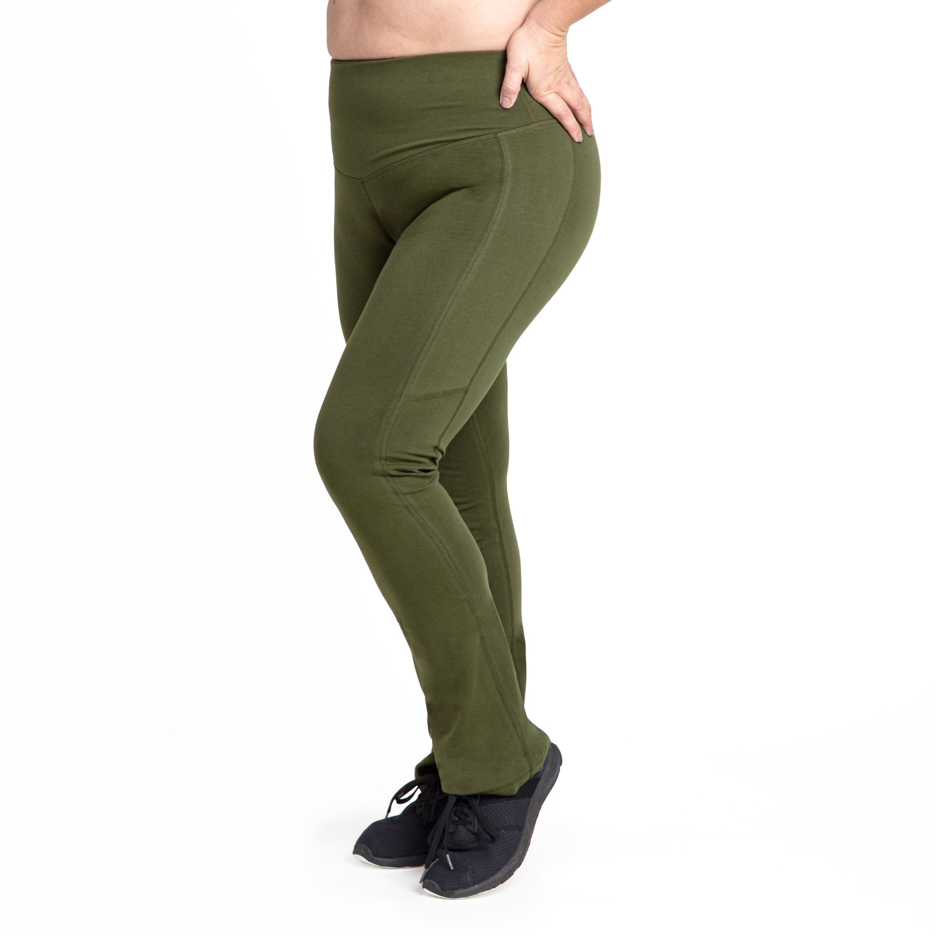 Buy SMALL LOGO Olive Compression Pants