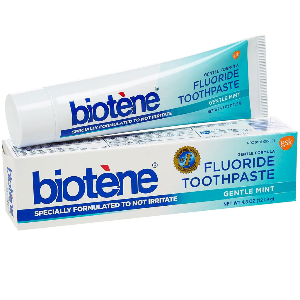 Biotene Gentle Dry Mouth Toothpaste, dry mouth toothpaste, biotene dry