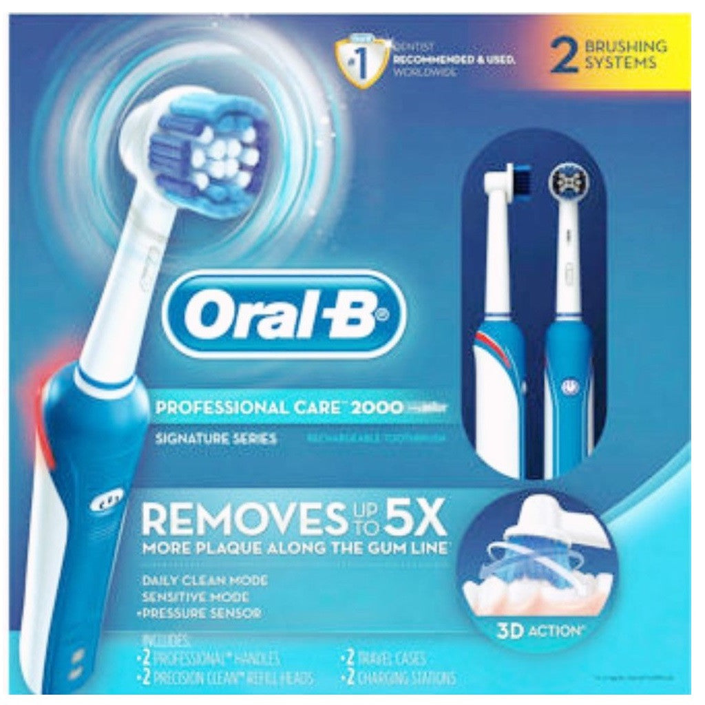 Oral B Triumph Dual Handle 12