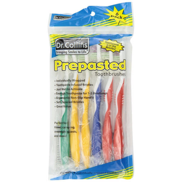 individually wrapped disposable toothbrushes