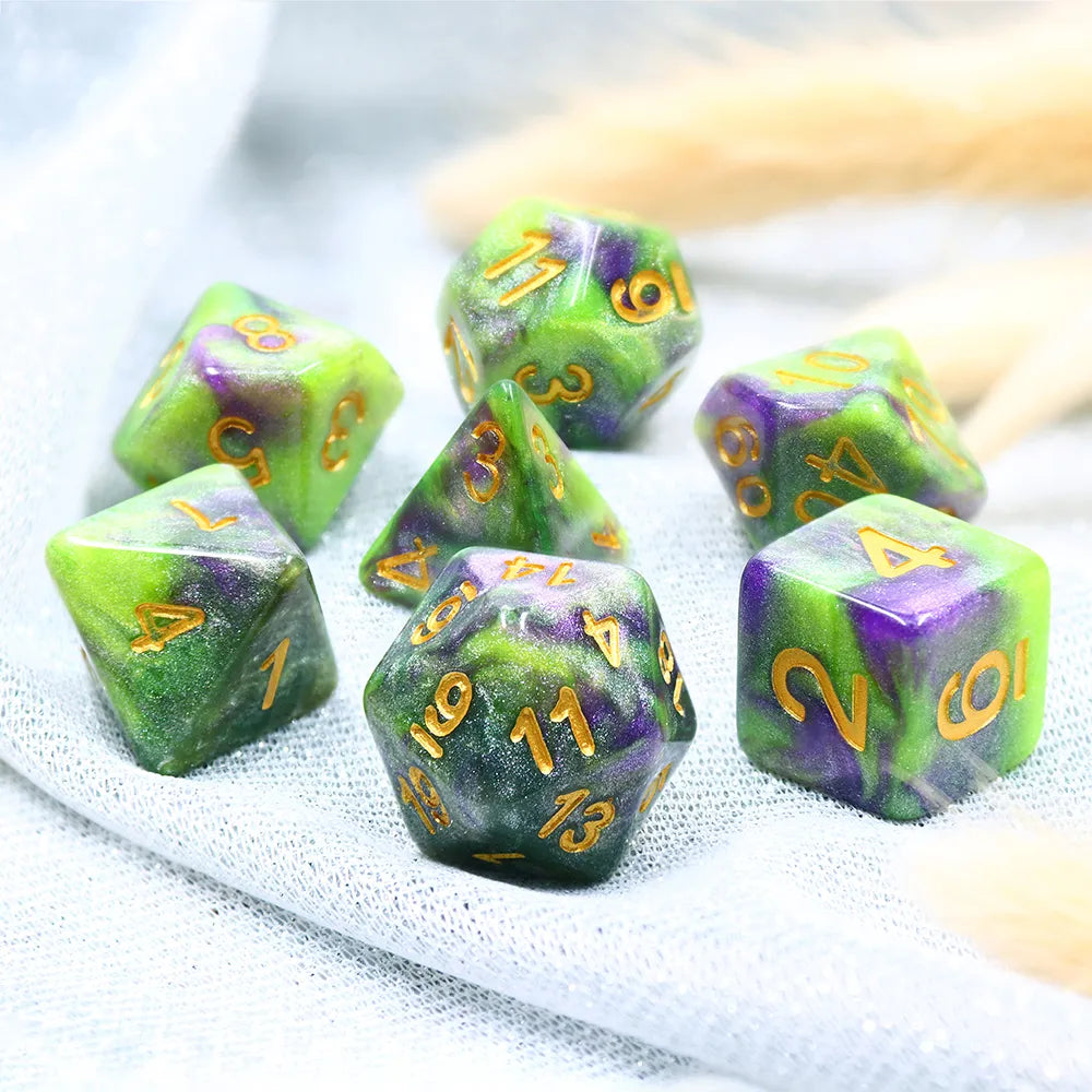 Royal Viper Galaxy 7-Dice Set
