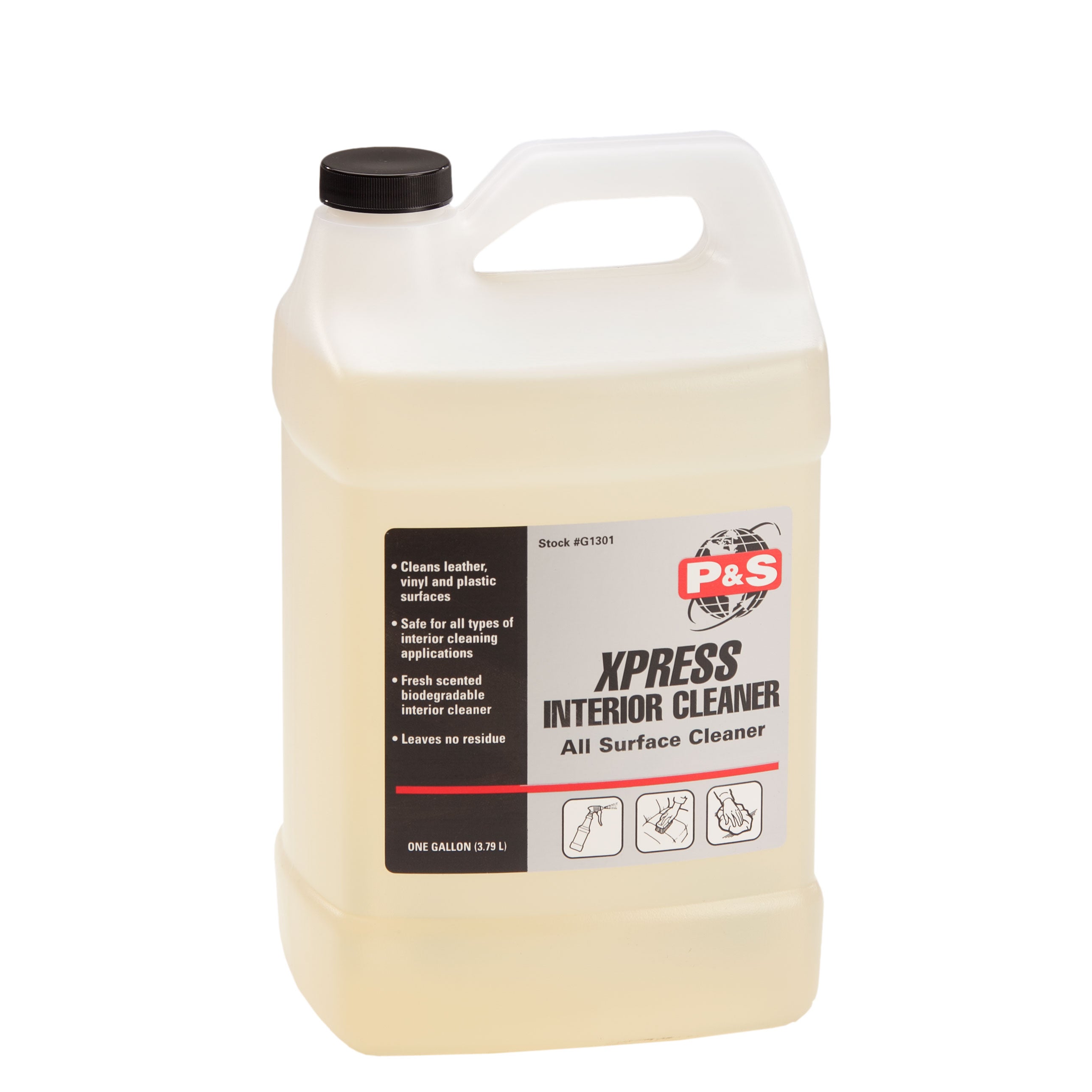 P&S Professional Detail Products - Off Road - Cockpit Interior Cleaner -  Perfect for Plastics, Rubber, Gauges, Vinyl, & Leather; Residue Free;