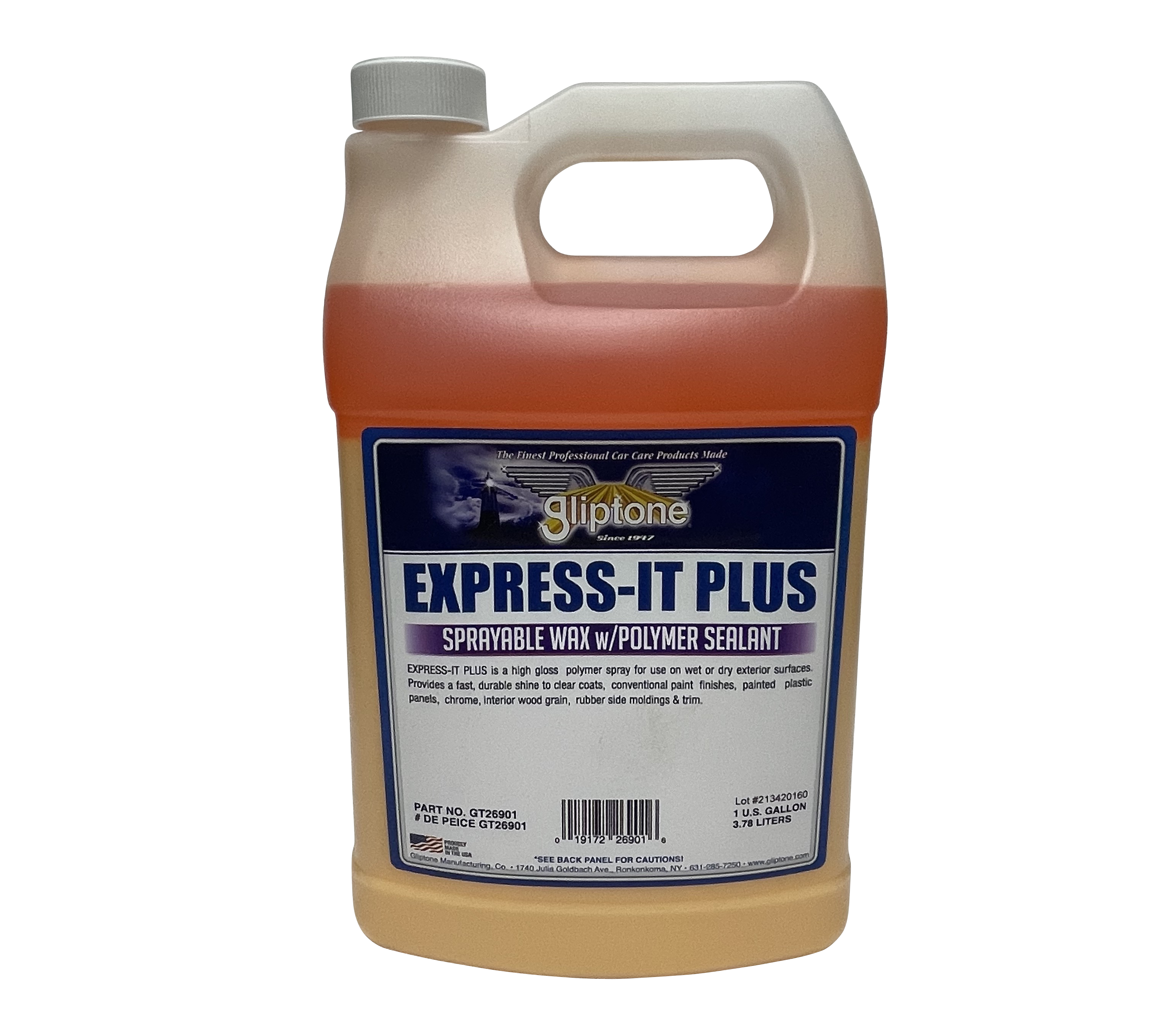 All Makes All Models Parts, K89506, SW88 Quickspiff Spray Wax And Clay  Bar Lubricant; One Gallon Jug