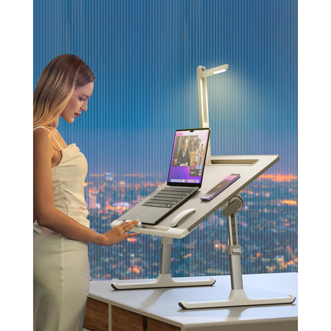 Support de bureau réglable pour ordinateur portable, bureau