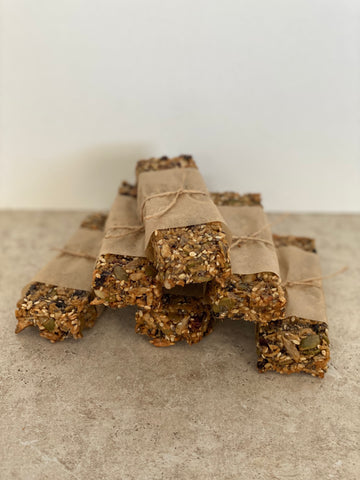 healthy seeded snack bars
