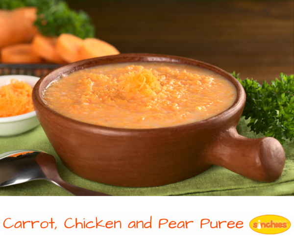 Want Some Thermomix Storage Ideas? Sinchies Carrot Chicken and Pear Puree 