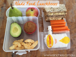 Free From Lunch Box Ideas Wk 2 - Nude Food, Litter Free