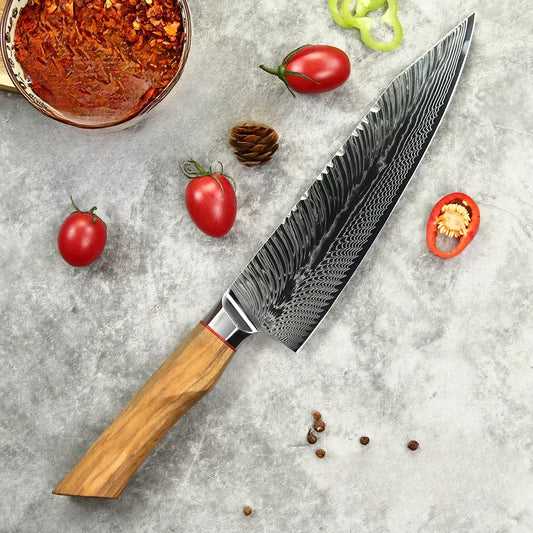 KING Series RK PRO Chef Knife with Desconi™ High Carbon Steel Blade