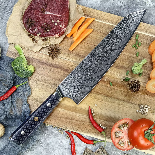 KING Series RK PRO Chef Knife with Desconi™ High Carbon Steel Blade