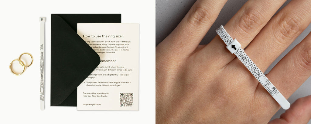 Ring Finger Sizer, Measuring Your Ring Size