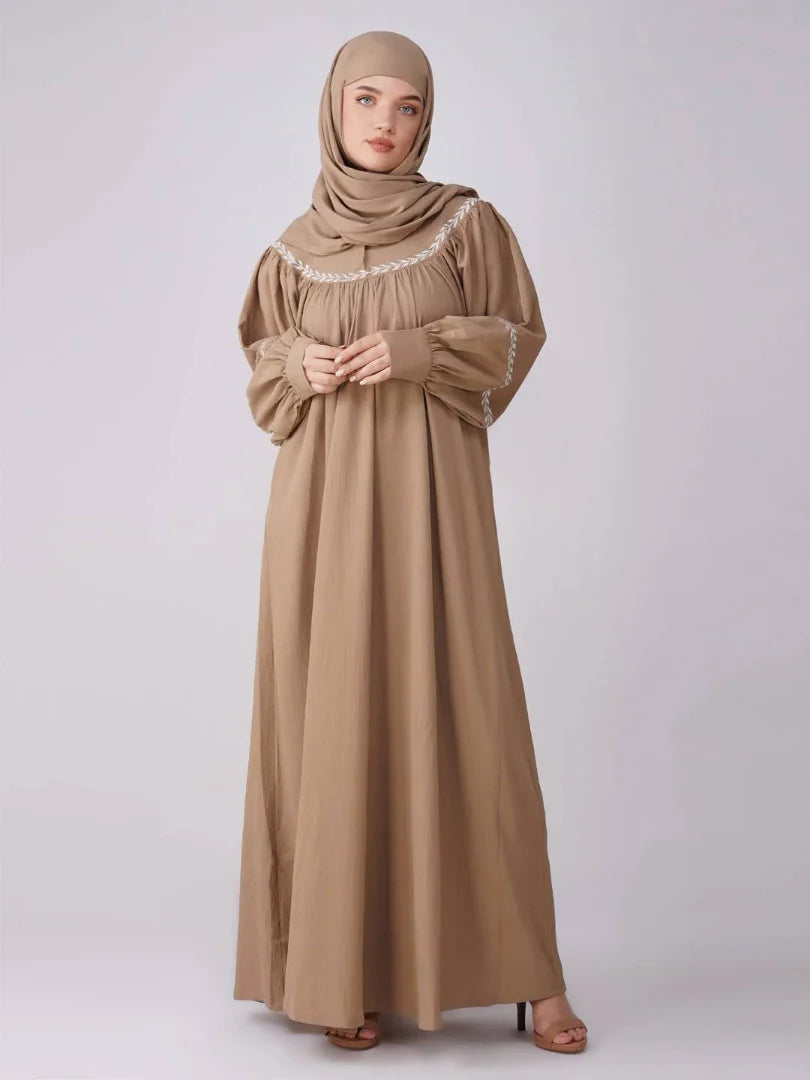closed abaya