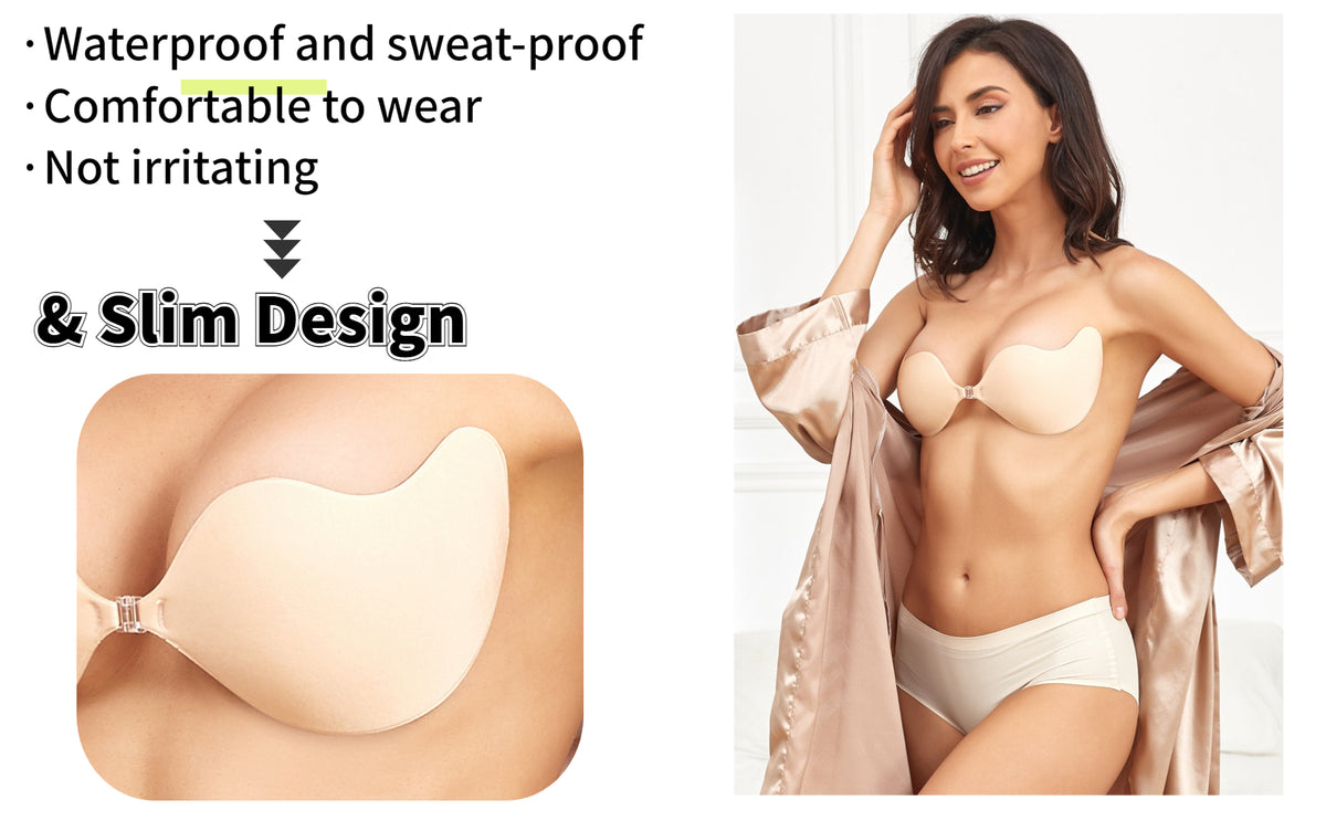 LauraCollection®Invisible Push Up Bra[BUY 1 GET 1 FREE]-NUDE