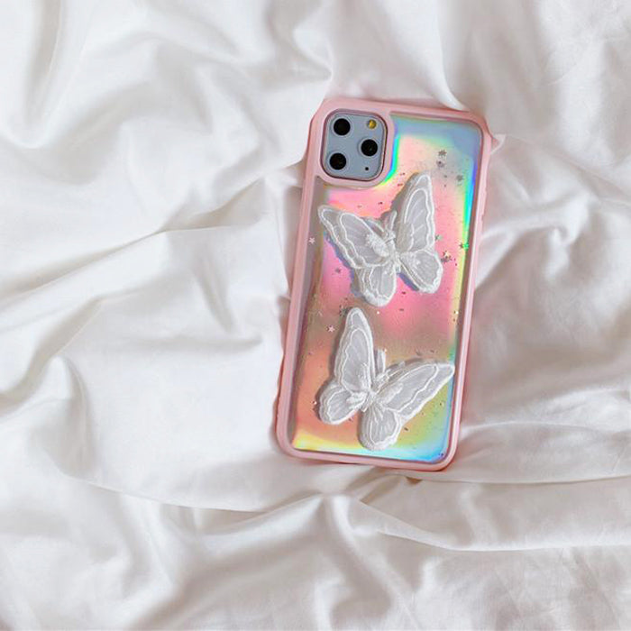 Aesthetic Butterflies iPhone Case