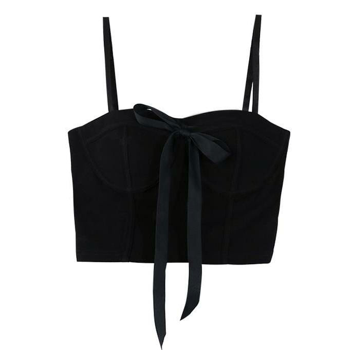 Bustier Top with Front Bow