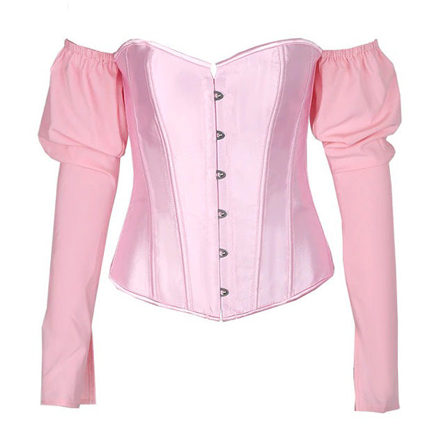 Fairycore Long Sleeve Corset Top