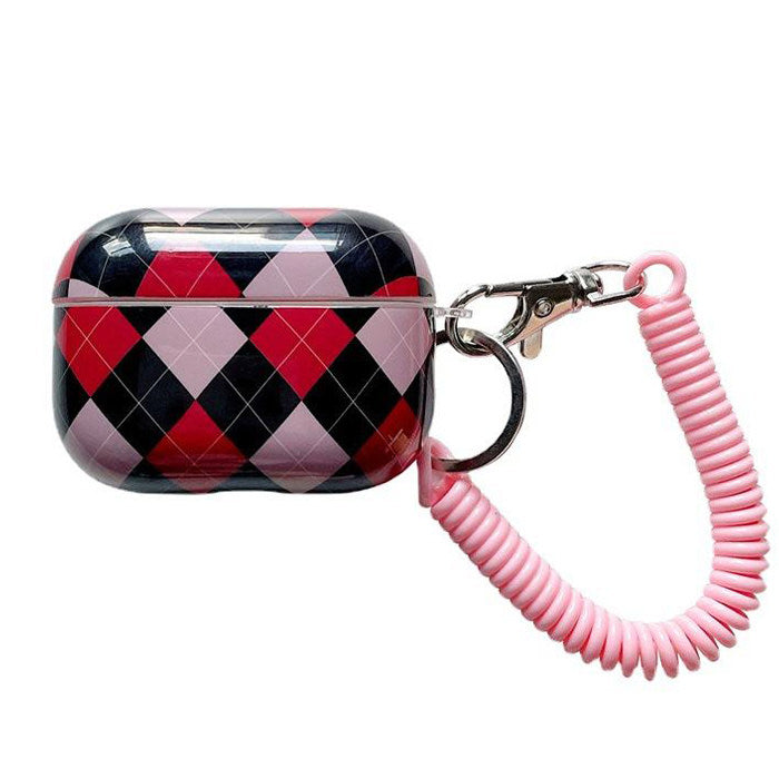 Grunge Argyle AirPods Case