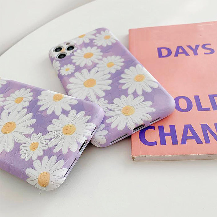 Lilac Daisy iPhone Case