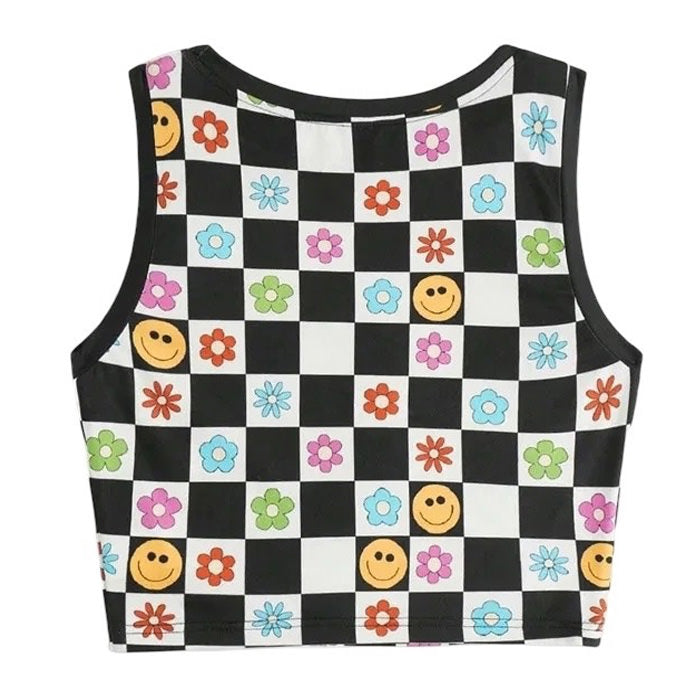 Indie Aesthetic Checker Top