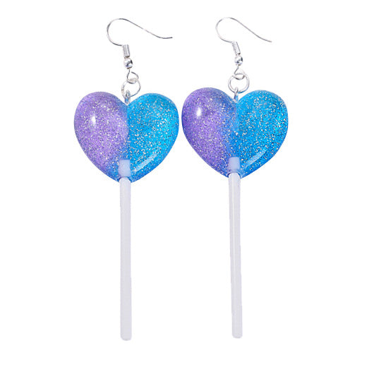 Heart Lollipop Earrings