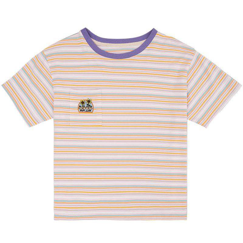 Flower Striped Tee