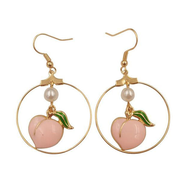 Just Peachy Earrings