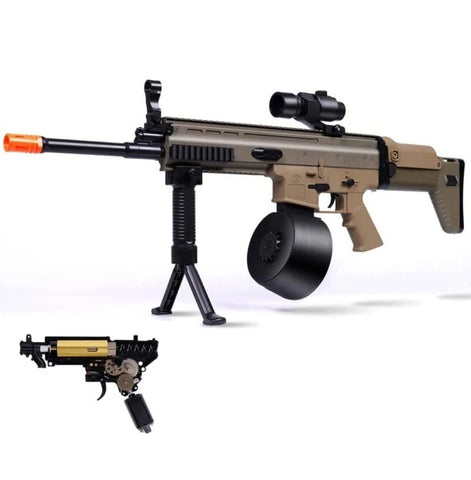 Gel Toy Nation High Powered Gel Blaster SCAR-L - Gel Toy Nation -