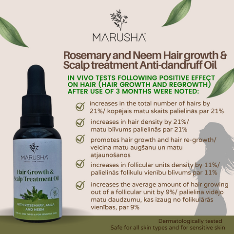Marusha Rosemary Hair growth oil
