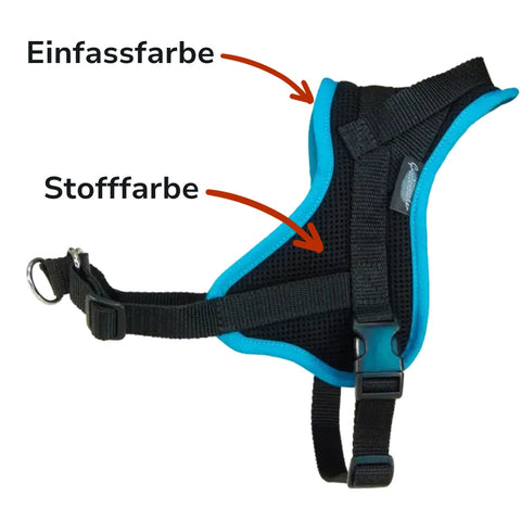 Unterschied zwischen Stofffarbe und Einfassfarbe