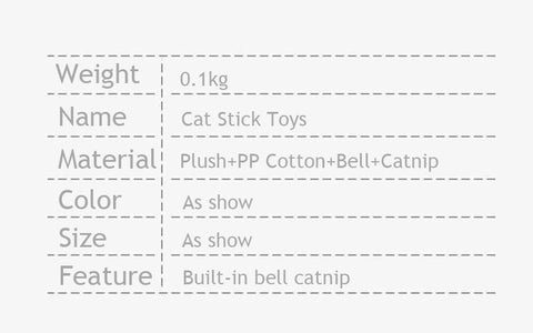 Teaser Cat Stick 4 Series Sound Toy Set  (25)