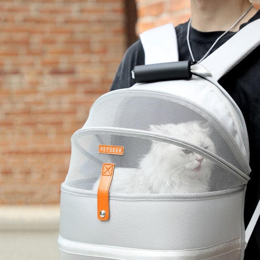 Cat Carrier Bag Portable Large 4 Color Cat Backpack – MEWCATS