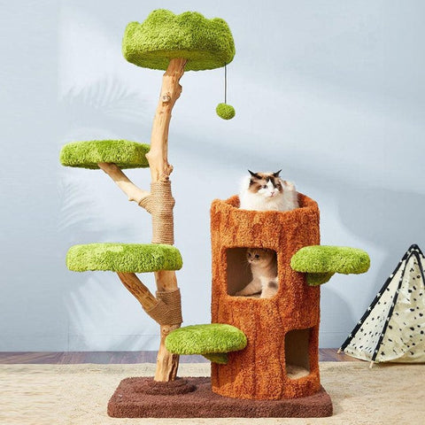 Luxury Simulation Climbing Frame Bed for Multiple Cat Tree