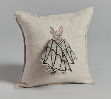 bat pillow with moving wings