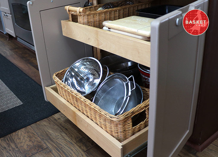 6 Smarter Ways to Reorganize Your Kitchen And Pantry Using Baskets