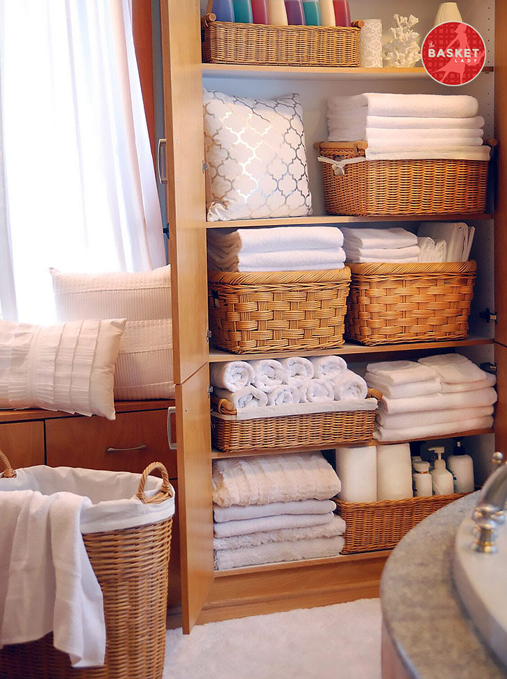 Closet Organization 101 – The Basket Lady