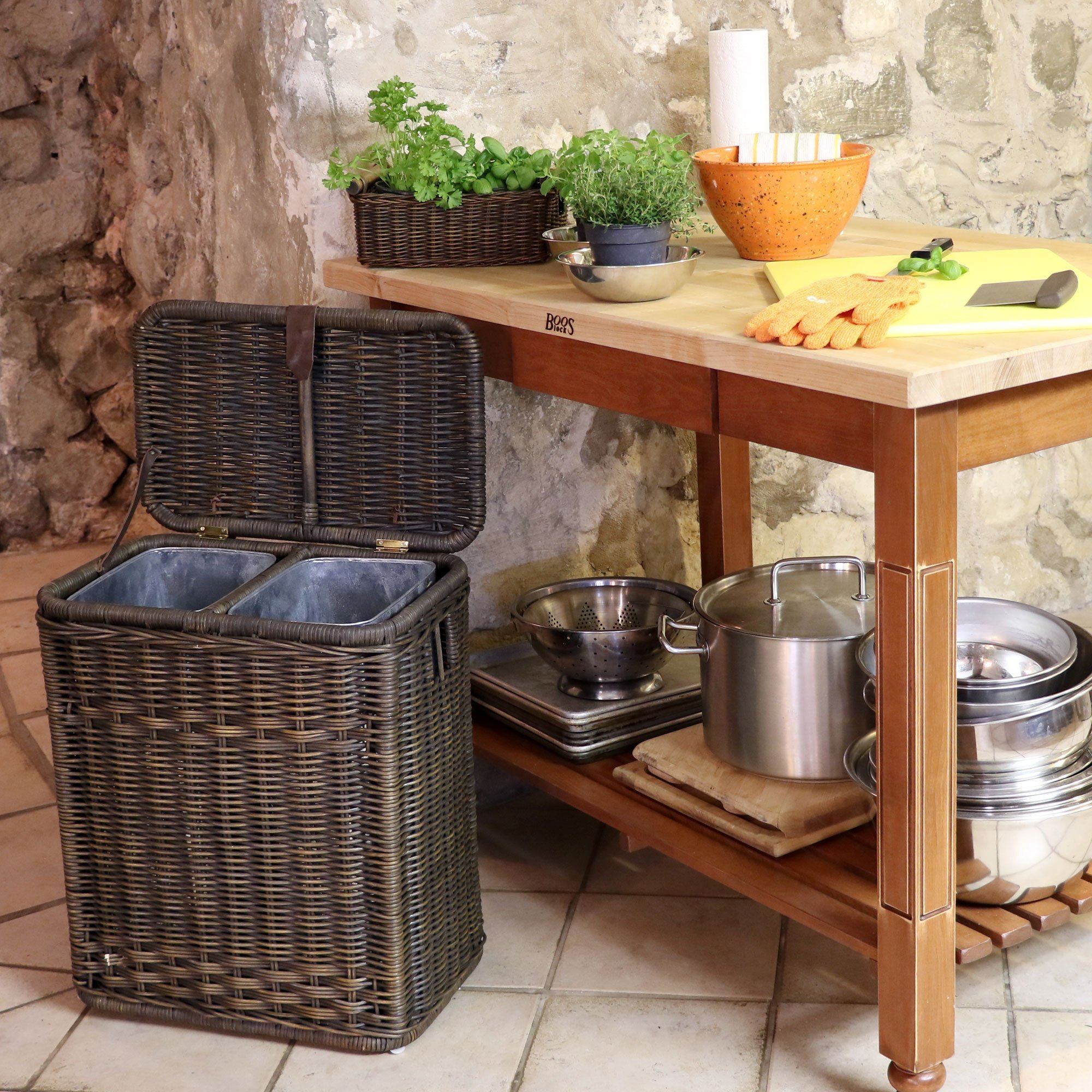 divided baskets storage