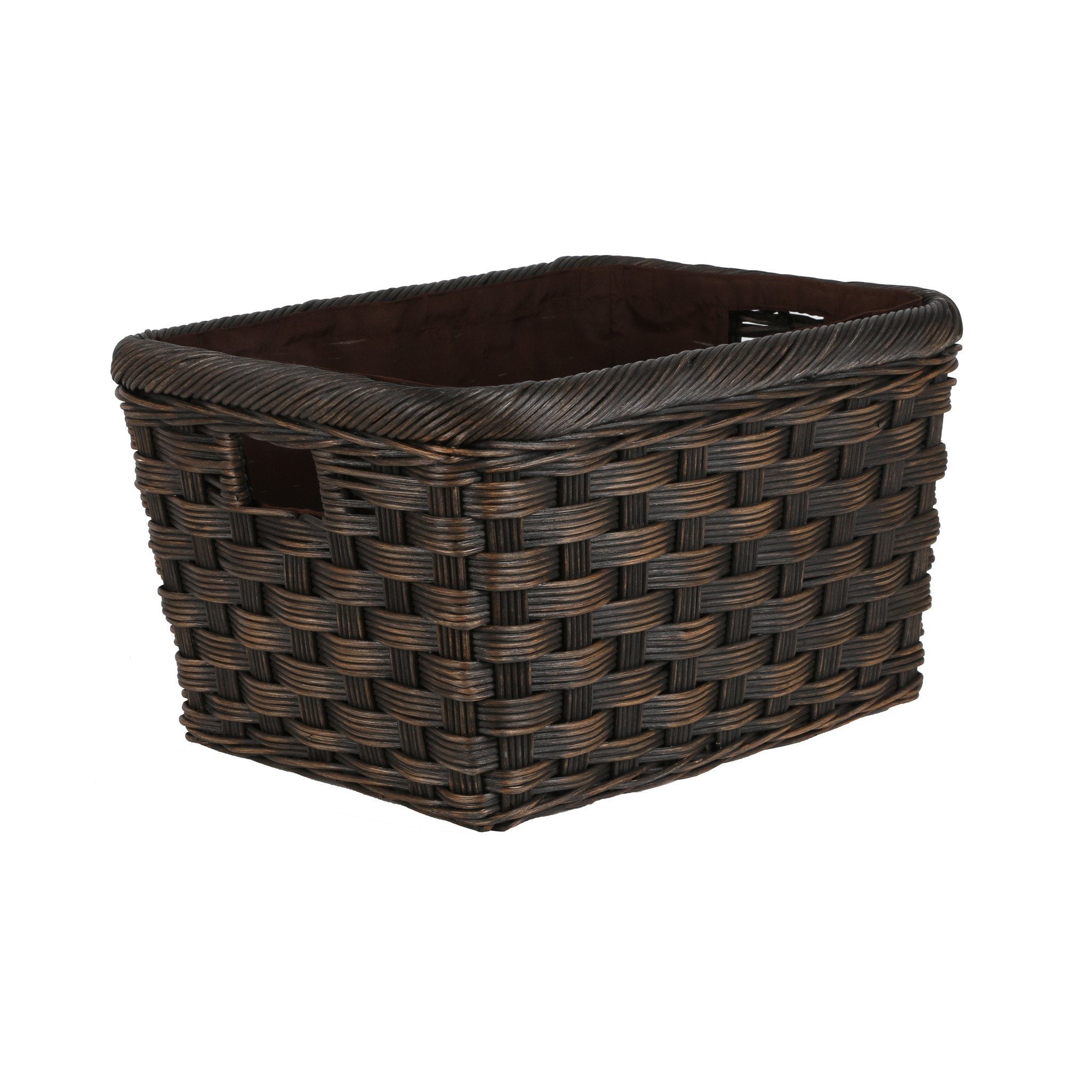 large wicker toy basket