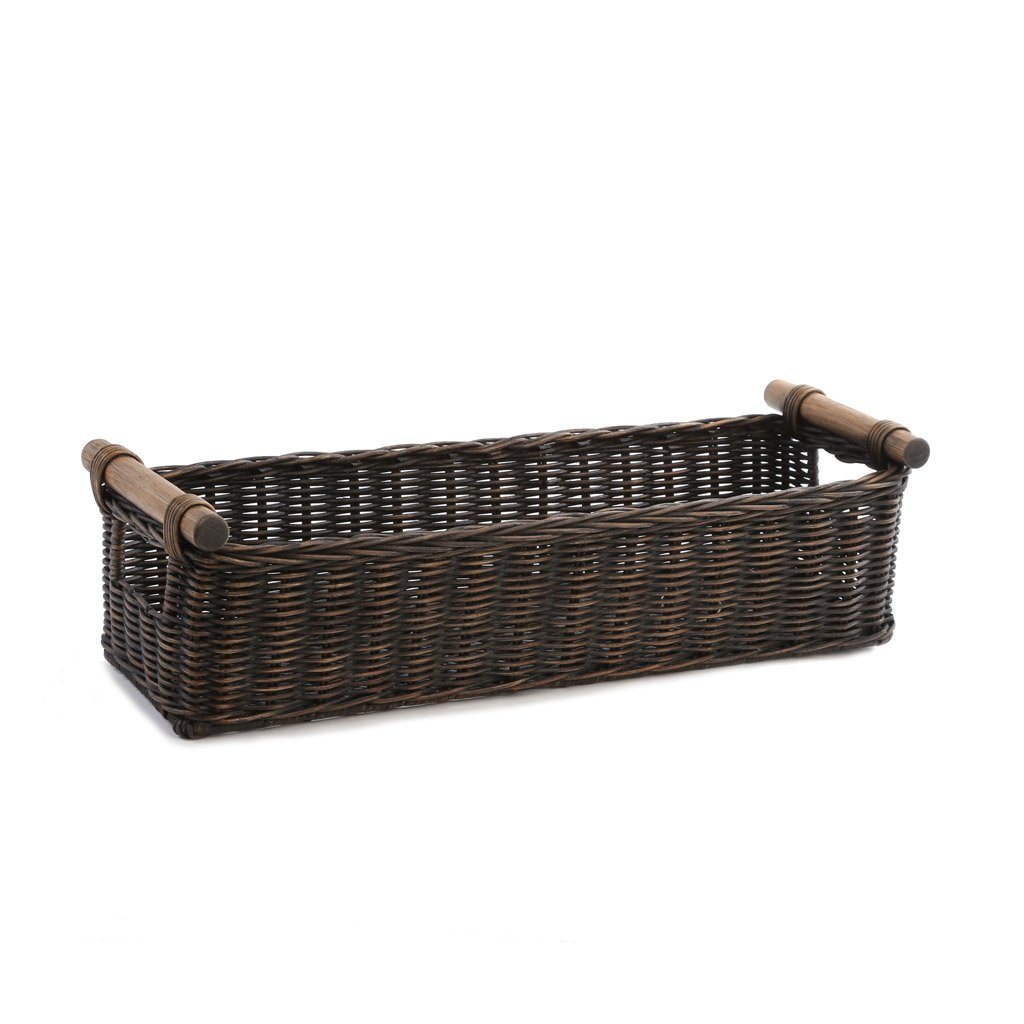 narrow storage basket