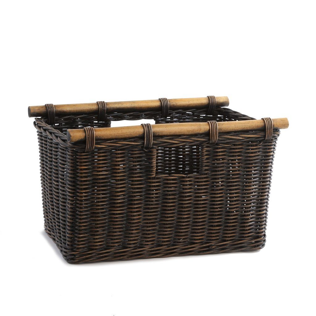 wicker storage baskets